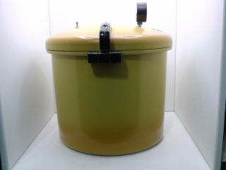 Vintage 1970s Harvest Gold Yellow Presto 21 qt Pressure Cooker Canner CA21H 2375 3