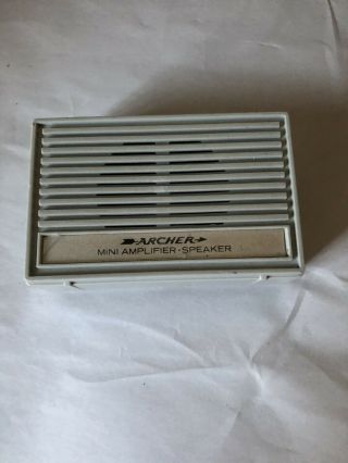 Vintage Archer Mini Amplifier Speaker 277 - 1008a