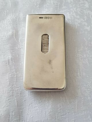 Solid Silver Card Case