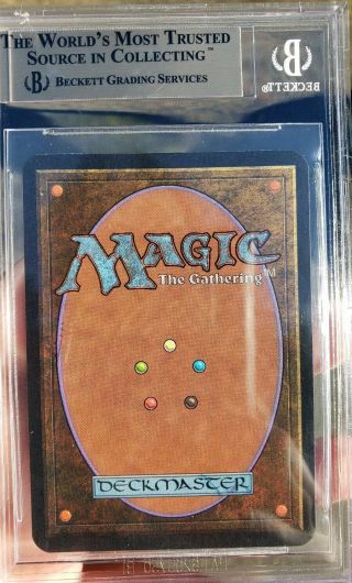 Vintage Magic | MTG BGS 9.  5 Alpha War Mammoth,  QUAD, 3