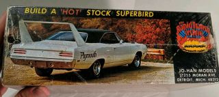 Jo - Han Plymouth Superbird Stock or Race Model Car Richard Petty Nascar 4