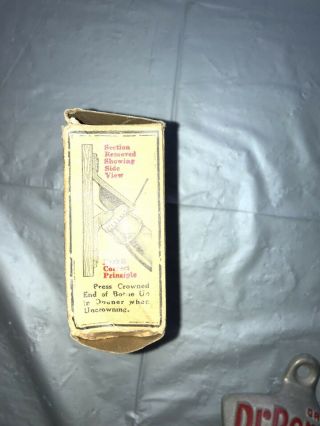 Vintage 1940s Dr Pepper Starr X Wall Mounted Bottle Opener 7