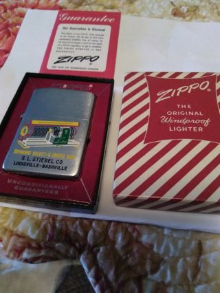 Vintage Zippo Lighter Select - O - Matic 200,  S.  L.  Stiebel Co.  Louisville - Nashville