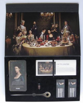 Extremely Rare Starz Outlander Sales Suitcase Board Game