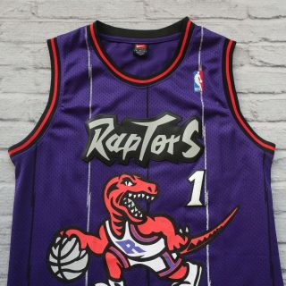 Vintage Toronto Raptors Tracy McGrady Jersey by Nike Size M 2