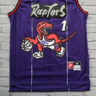 Vintage Toronto Raptors Tracy McGrady Jersey by Nike Size M 3