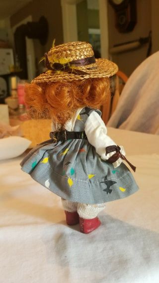 Vintage vogue ginny doll strung minty EUC redhead old blue eyes cute 5