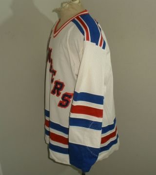 Vintage CCM York RANGERS CENTER ICE FIGHT STRAP NHL USA MADE Jersey 48 3