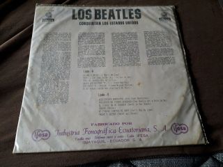 Beatles vol.  3 Ex ECUADOR rare South America 2