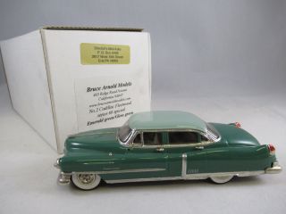 Bruce Arnold Models 1953 Cadillac Fleetwood Emerald Green Rare Nib 1/43