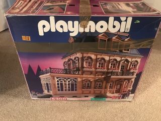 Vintage Playmobil Victorian Mansion 5300 And Accessories 100 Complete