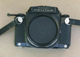 Vintage Asahi Pentax 6×7 Camera Body With Cover Only