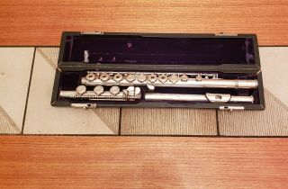 Vintage E.  F.  Dean Flute Df - 65hb Very Low Early Serial 289