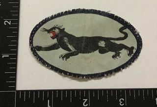 Ww2 Us Army Air Force 5th Aaf 35th Fighter Squadron Black Panthers Canvas Patch