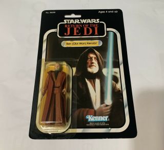 Star Wars Ben Obi - Wan Kenobi Rotj Vintage 1983 Return Of The Jedi Figure