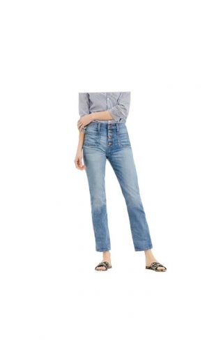 Point Sur Denim Vintage Patch Pocket Jean In Light Size 29 Made In Usa $199