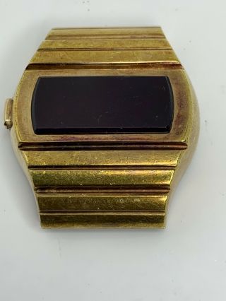 Vintage Hamilton Red Face Led Watch Module Ufix