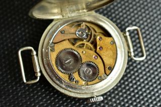 Fritzl Moeri wwI vintage military trench watch made early 1900 ' s moeris st imier 5