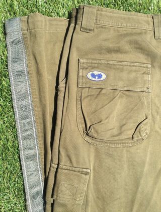 Vintage Wu Wear Wu Tang Clan Pants Cargo Pants Men’s 36/32 Olive Green