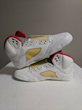 1999 Nike Air Jordan 5 Retro OG Fire Red 5 Size 10.  5 136064 - 161 - 00 DS vintage 3
