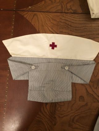 VTG Post WWII American Red Cross Uniform & Hat Volunteer Mercantile 50s 7