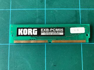 Korg Exb - Pcm05 Vintage Archives Expansion Card