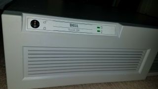Rare Vintage Very Early Dell Systems 200 286 Desktop Computer PC XT 3