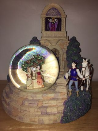 Rare Disney Snow White Evil Queen Snowglobe W/pin