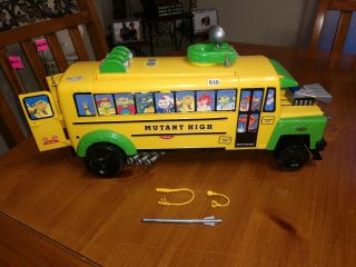 Vintage Rare Teenage Mutant Ninja Turtles Bus Vehicle 3 Weapon No Box 1992