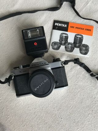 Asahi Pentax K1000 35mm Slr Film Camera Vintage.  Great