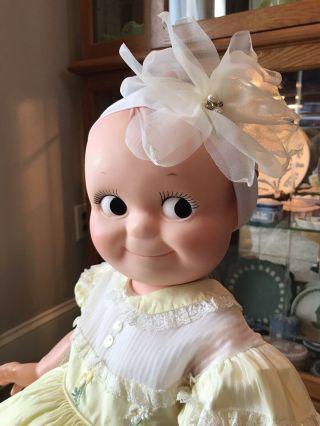 Vintage Cameo Large 26/27” Kewpie Doll