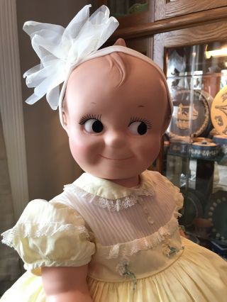 Vintage Cameo Large 26/27” Kewpie Doll 2