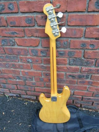 1977 Greco Mercury Bass,  Vintage Lawsuit Era Fender Precision Bass,  P bass 9