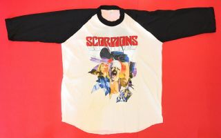 Vintage 1984 Scorpions Concert T Shirt Love At First Sting Tour,  Xl Never Worn