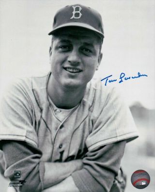 Tommy Lasorda Signed 8x10 Photo Autograph La Dodgers Vintage Head Shot Auto
