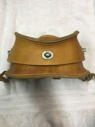 VINTAGE LEATHER MALCOLM SMITH TOOL BAG for Motorcycles 2
