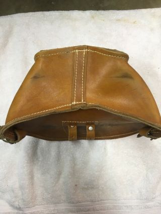 VINTAGE LEATHER MALCOLM SMITH TOOL BAG for Motorcycles 4