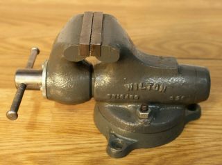 Vintage Wilton Bullet Bench Vise Chicago USA 2 