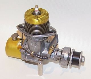 Vintage 1947 " Ok ".  29 Spark Ignition Control Line Model Airplane Engine