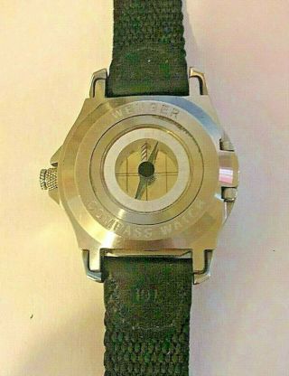 RARE - VINTAGE - WENGER - Swiss Army 7203X Mens Compass Wrist Watch 2