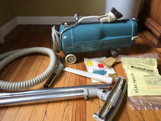 Vintage Electrolux Model L Canister Vacuum With Hose,  Bags & Beauty