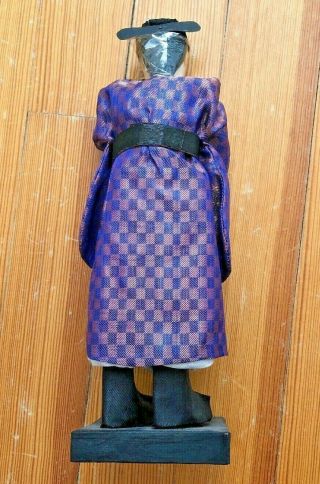 VINTAGE 1950s Antique Korean Bridegroom Korea Doll 6