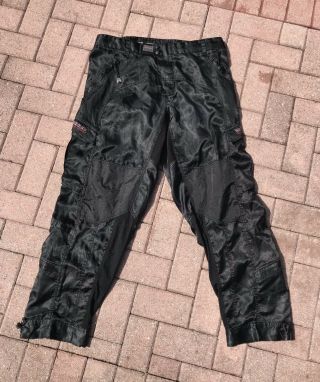 Vintage Men’s Draxxus Paintball Pants Black Xl 40 Sportswear