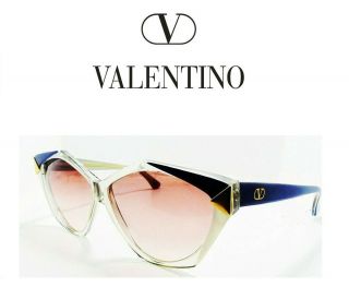 Extremely Rare Vintage 80s Valentino Sunglasses Made In Italy With Case