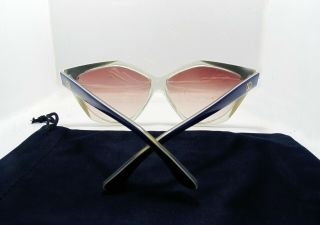 EXTREMELY RARE VINTAGE 80s VALENTINO SUNGLASSES MADE IN ITALY WITH CASE 4