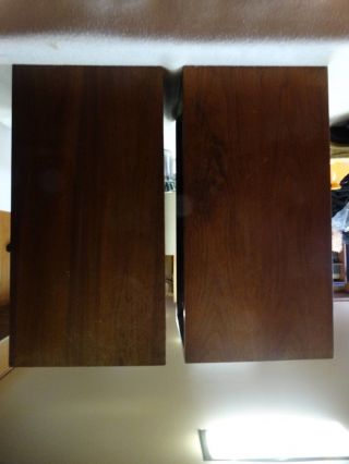 PAIR VINTAGE TWO - WAY KLH 6 EARLY VERSION MODEL SIX SPEAKERS BY HENRY KLOSS 4
