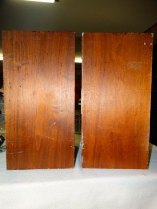 PAIR VINTAGE TWO - WAY KLH 6 EARLY VERSION MODEL SIX SPEAKERS BY HENRY KLOSS 6