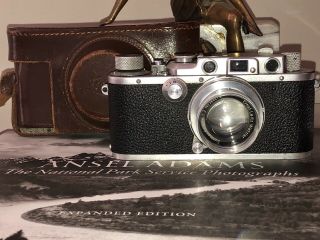 Vintage 1937 Llla Leica Leitz Wetzlar Rangefinder Drp Summar F 5cm 1.  2 Lens