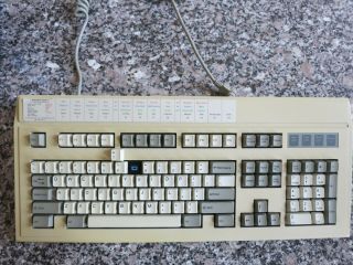 Vintage WordPerfect for Operating System/2 Clicky Keyboard Blue Alps Switches 2