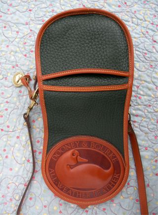 Vintage Dooney and Bourke Big Duck Shoulder Bag NWT Fir Green 4
